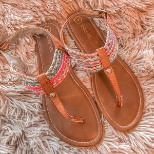Rainbow Sandals